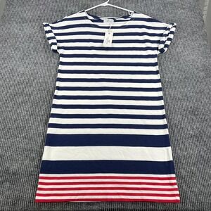 Vineyard Vines Dress Womens XS Navy White Striped Performance T Shirt Nautical